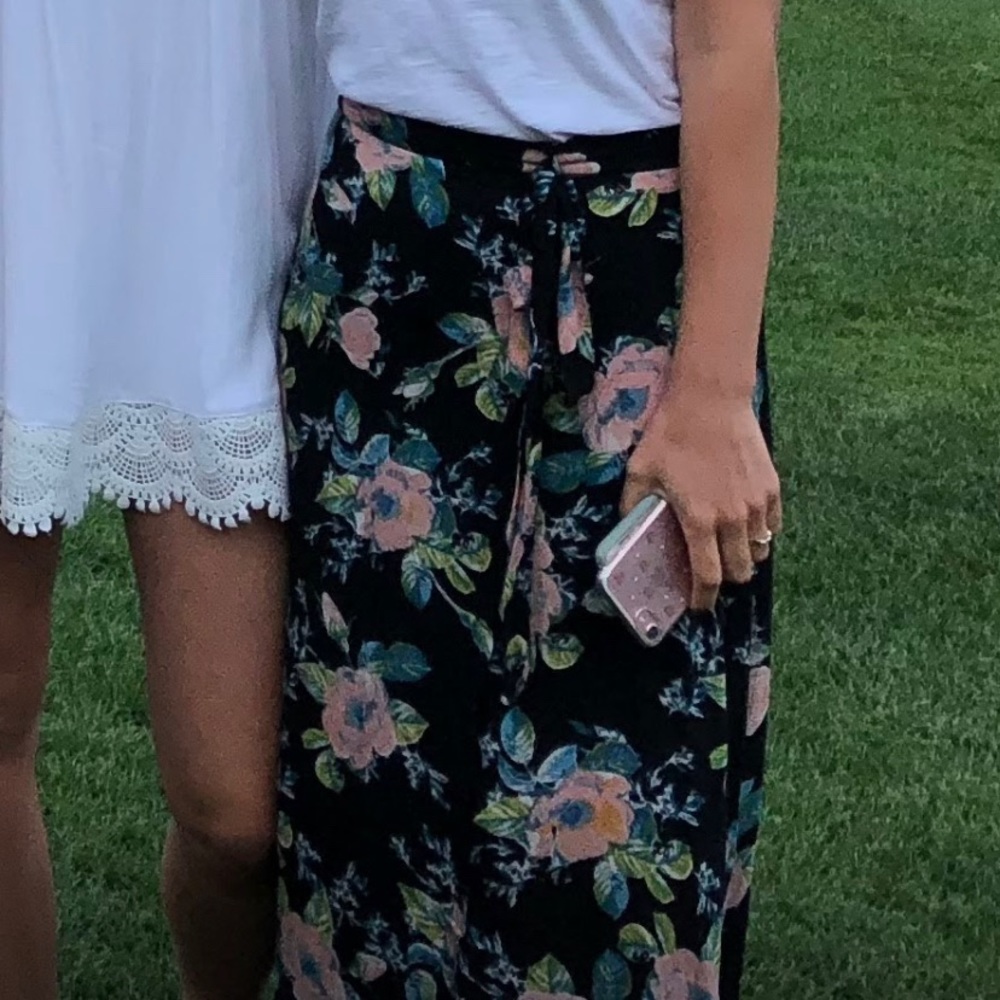 Xhilaration Maxi Floral Skirt